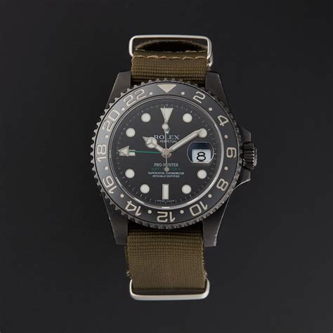 rolex gmt master ii pro hunter dlc gold black ceramic|rolex gmt time zone.